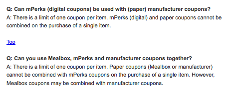 Meijer Mperks Update Digital Coupons May Now Be Combined With Paper Coupons Bargains To Bounty