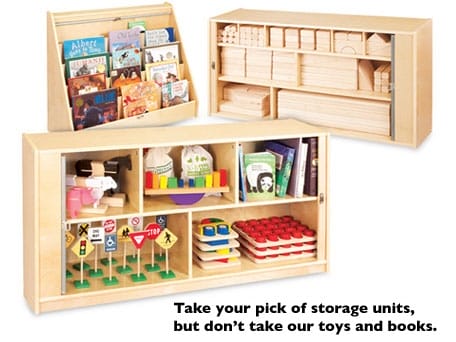childrens storage unit