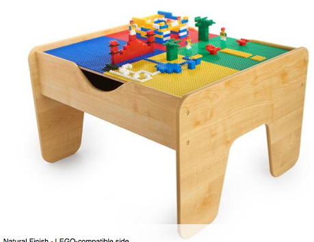 kidkraft lego table with storage