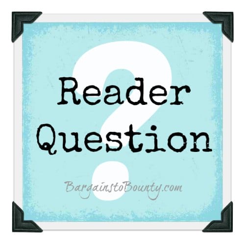 Reader Question