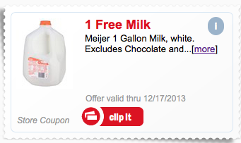 free gallon milk