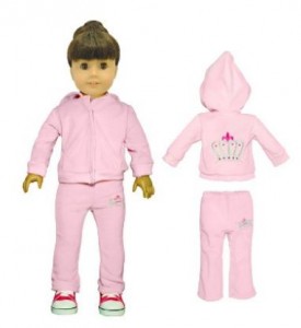 Doll Training Suits Fashion Hoodies Pants Fit American Girl Dolls