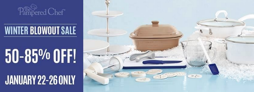 Pampered Chef: Winter Blowout Sale (50-85% off) • Bargains to Bounty - Does Pampered Chef Do Black Friday Deals