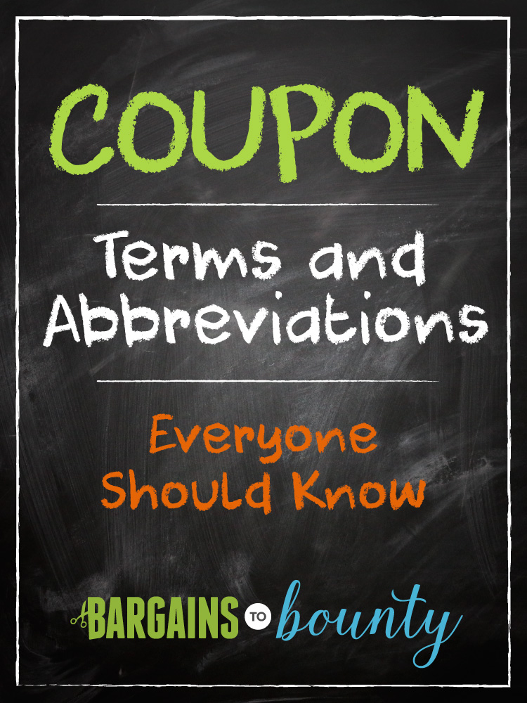 Coupon Terms and Abbreviations Everyone Should Know