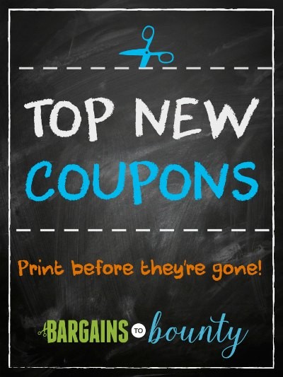top new coupons to print