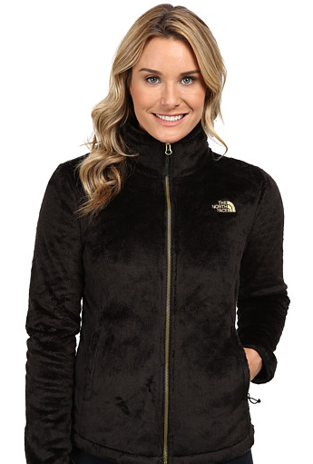 the north face women's osito 2 fleece jacket black