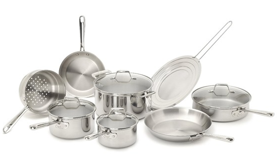 Emeril by All-Cald Pro-Clad Stainless Steel 12-Piece Set 