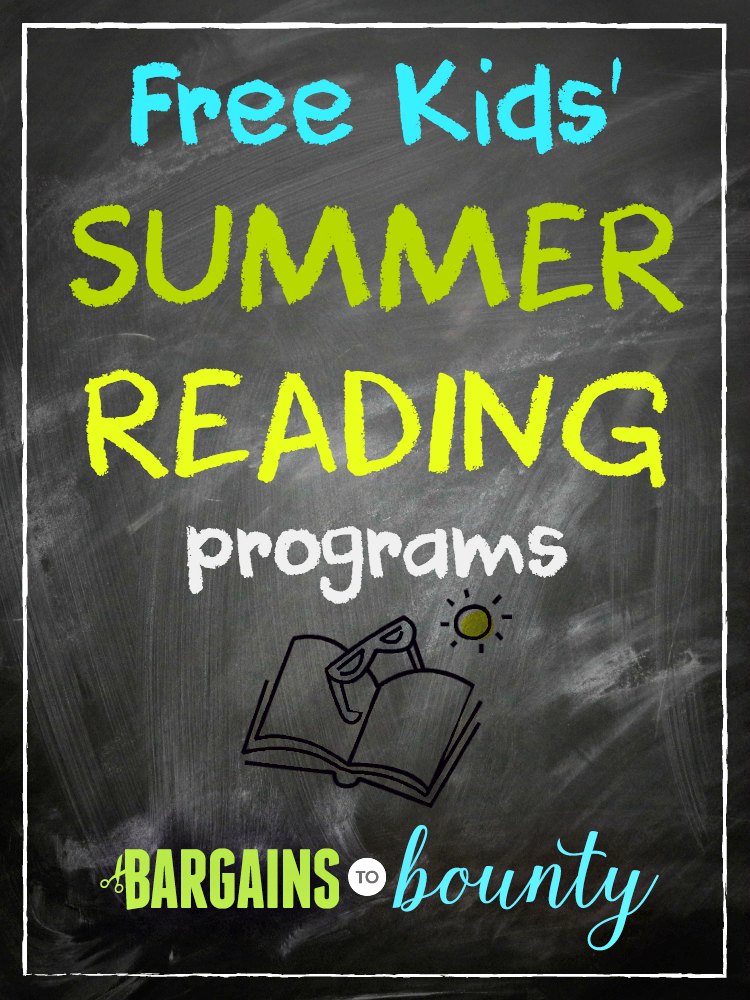 free kids summer reading programs