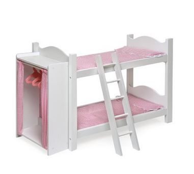 18 in doll bunk beds