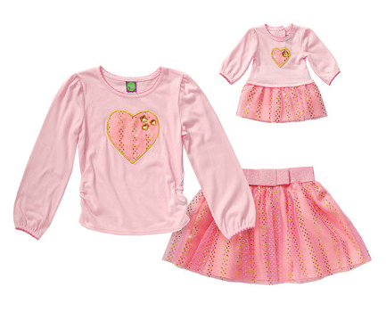 18 inch doll matching outfits