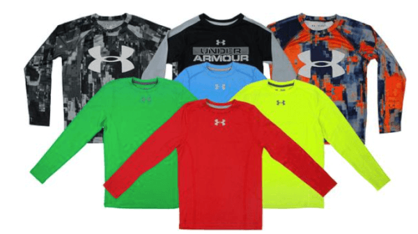 under armour long sleeve youth