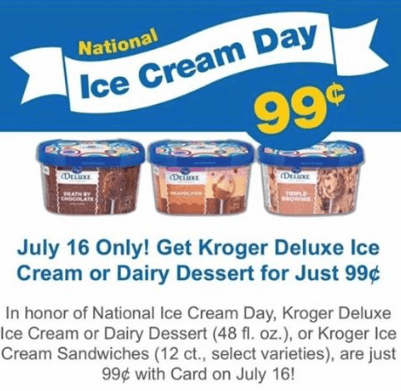 Kroger ice cream