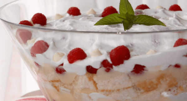 white chocolate raspberry trifle recipe