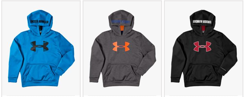 Under Armour Big Logo Hoodie Sale: 25% off + free shipping