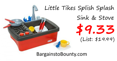 little tikes splish splash sink